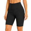 Damen Radlerhose Größe S Schwarz elastisch mit hohem Bund für Sport